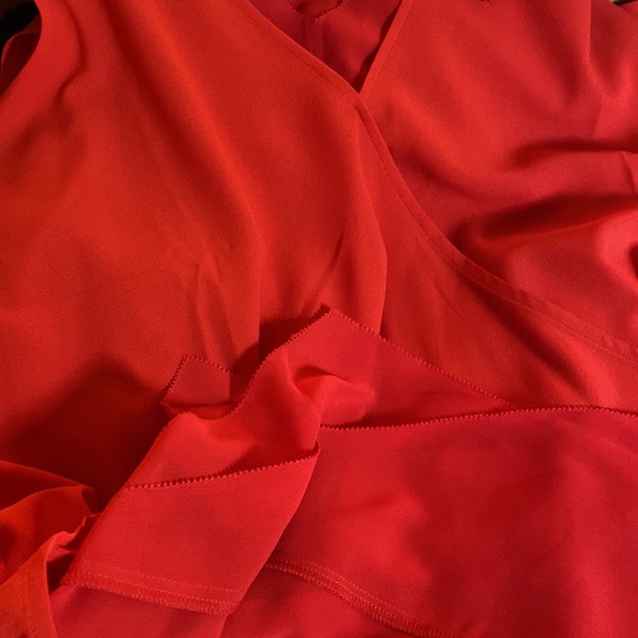 Cooper & Ella Gorgeous Double Lined Asymmetrical Detailed Top NeverUsed - Picture 8 of 11